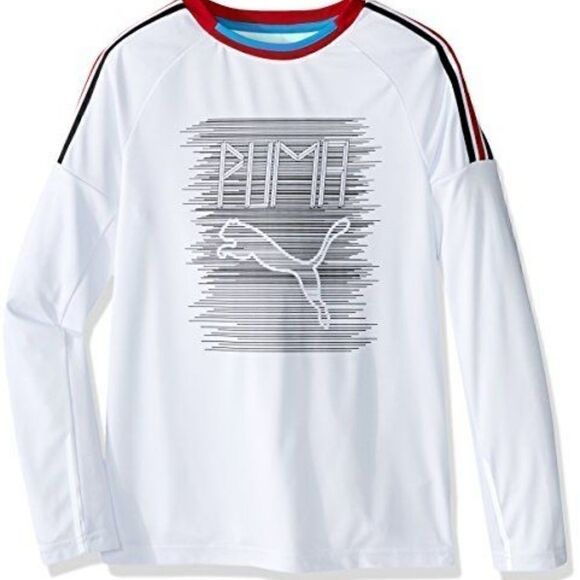 PUMA Boys' Fast Lane Long Sleeve - Picture 1 of 1